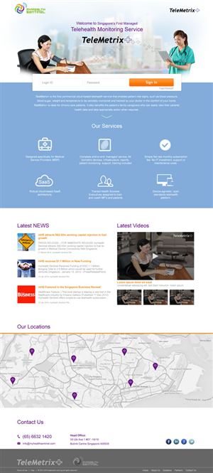 Web Design by MANI for this project | Design #3912711