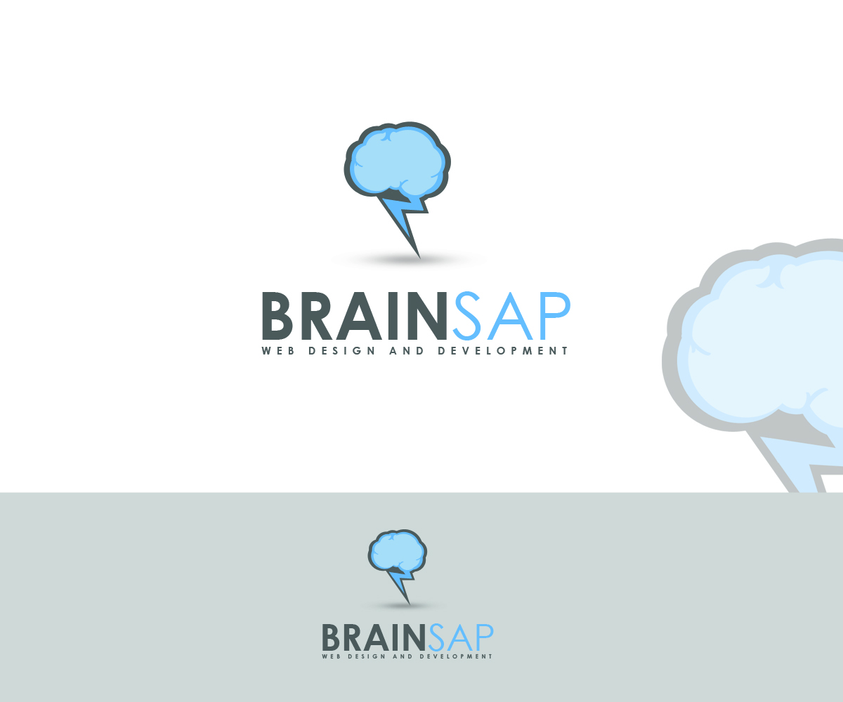 Logo Design by Moustache-Graphics for Brainsap Development | Design #3869489