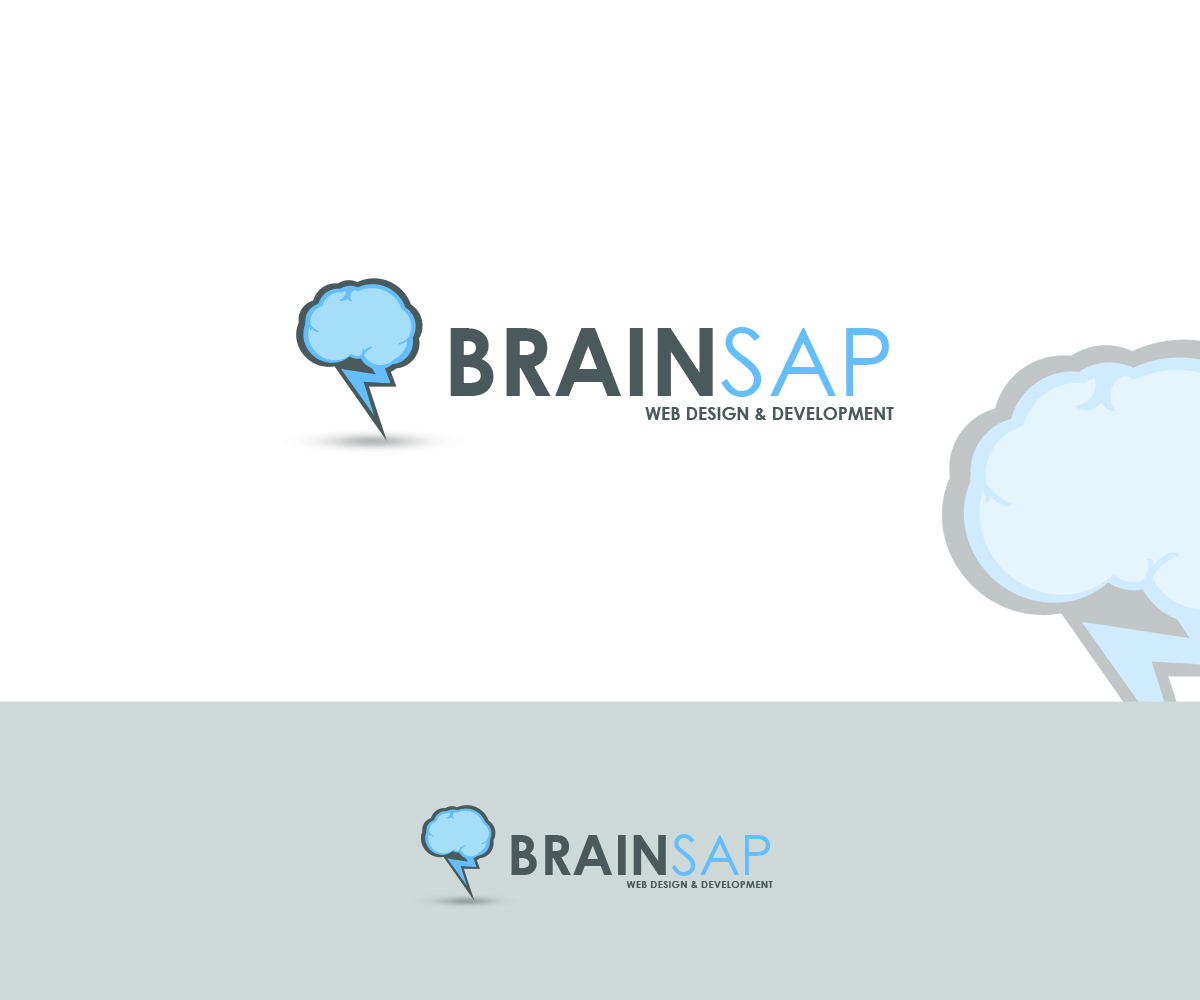 Logo Design by Moustache-Graphics for Brainsap Development | Design #3869584