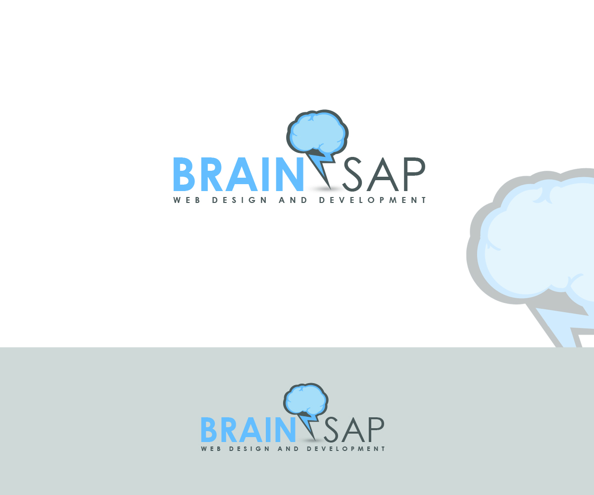 Logo Design by Moustache-Graphics for Brainsap Development | Design #3871752