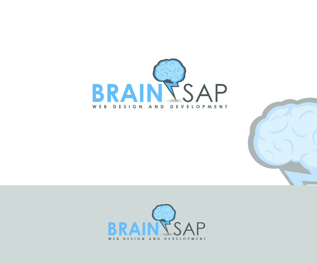 Logo Design by Moustache-Graphics for Brainsap Development | Design #3875117