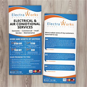 Flyer Design by Nelsur for ElectraWorks | Design: #4166617