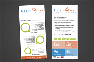 Diseño de Flyer por Phobos para ElectraWorks | Diseño #4163751