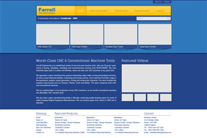 Web Design par Tebu Kurian pour Farrell Engineering Ltd | Design : #1055007