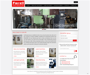 Web Design by pb for Farrell Engineering Ltd | Design: #1043772