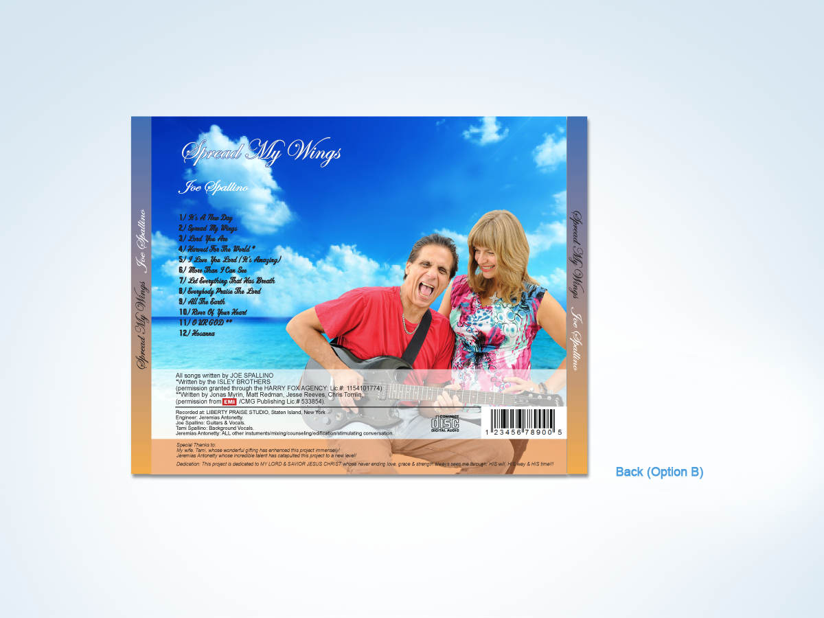 CD-Cover-Design von Inventive_Jewel für dieses Projekt | Design #1054946