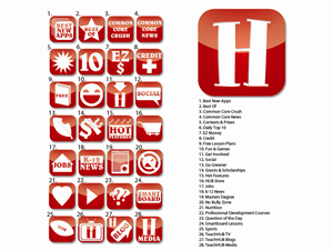 Icon Design by A for K-12 Teachers Alliance | Design #1064787