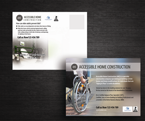 Postcard Design by uk for Accessible Home Construction | Design: #3939108