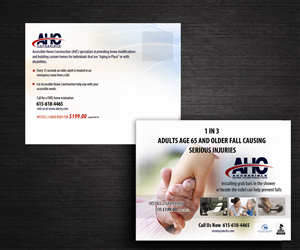 Postcard Design by uk for Accessible Home Construction | Design: #3966567