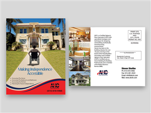 Postcard Design by VEGA-Designs for Accessible Home Construction | Design: #3888357