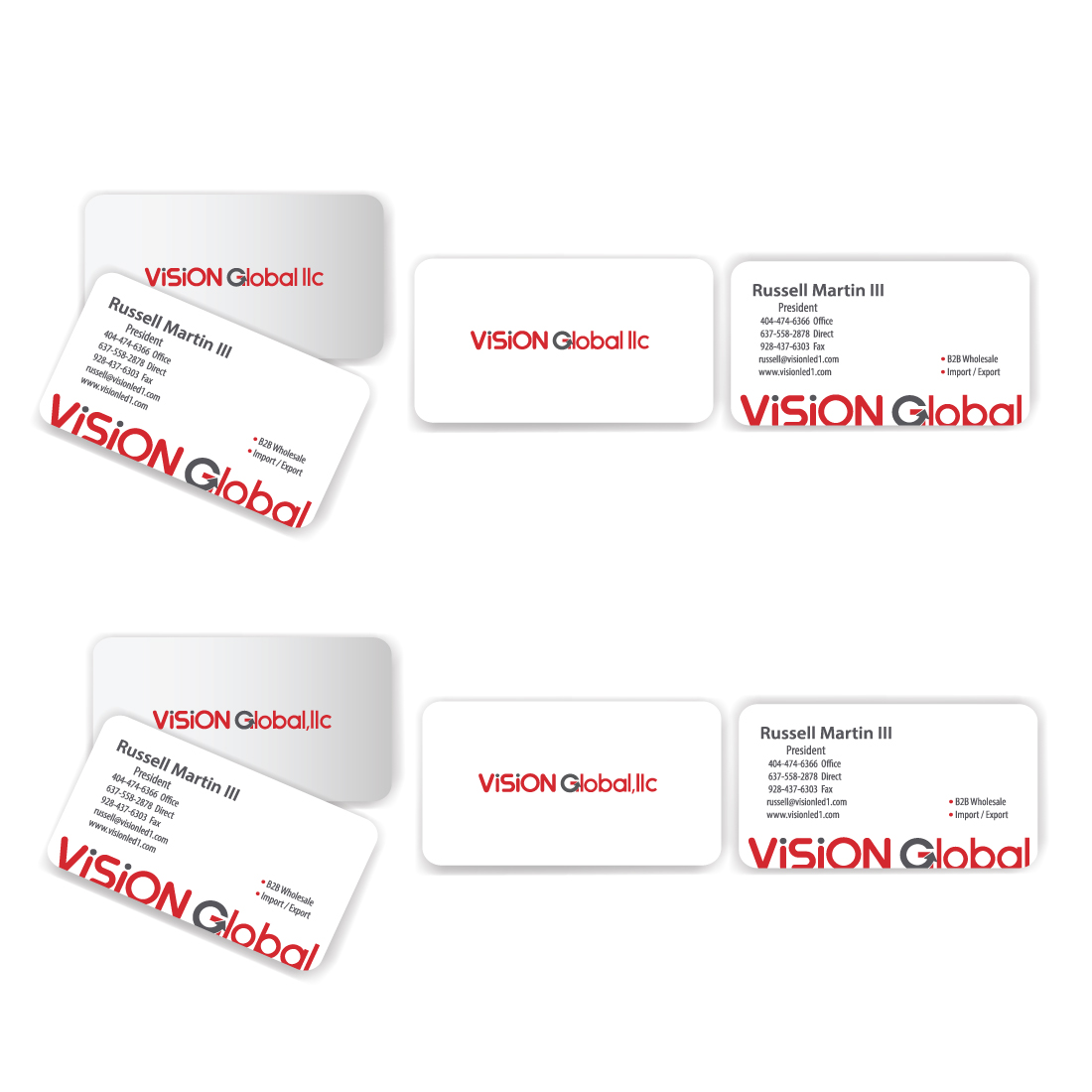 Logo Design by DiMartero for ViSiON Global | Design #1137051