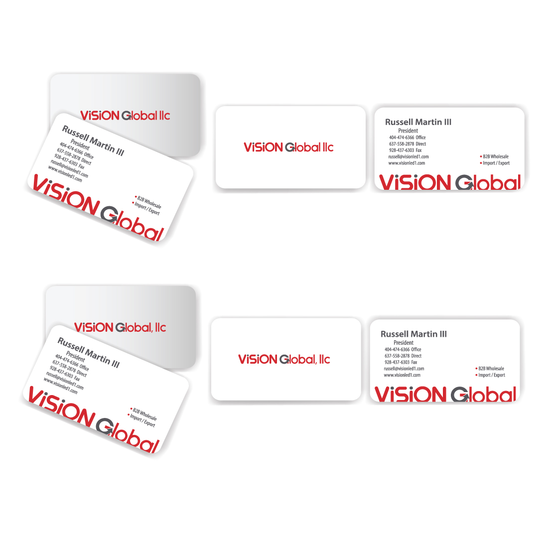 Logo Design by DiMartero for ViSiON Global | Design #1137986