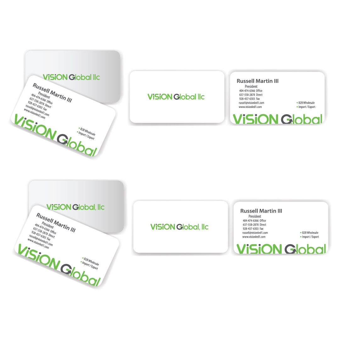 Logo Design by DiMartero for ViSiON Global | Design #1138376