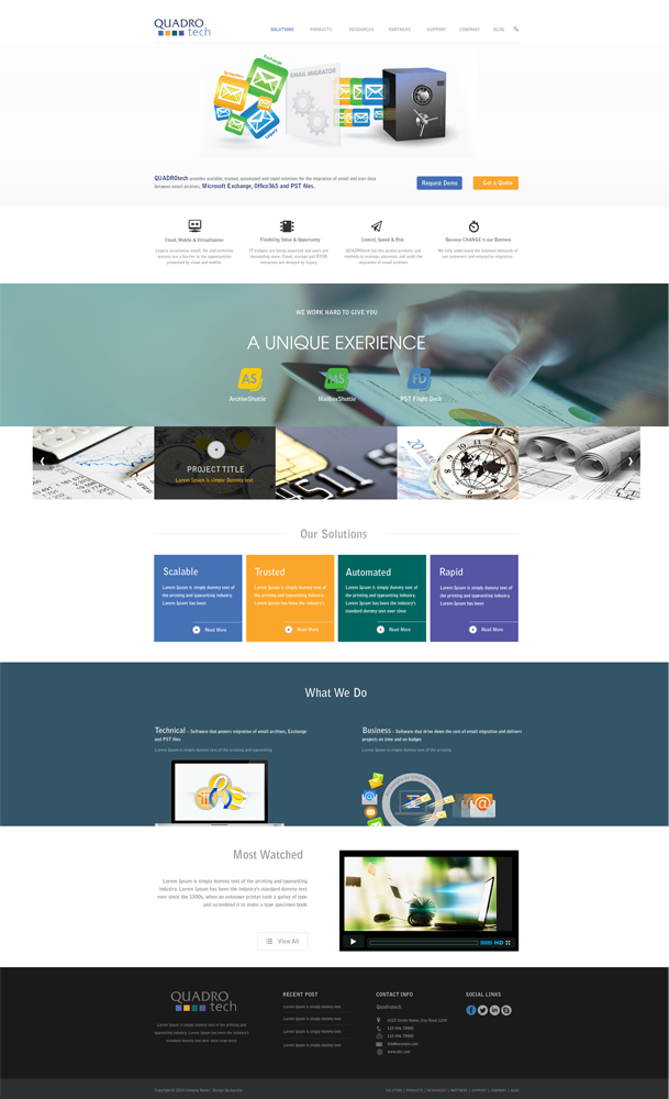 Wordpress Design by aarsita for this project | Design #3892730