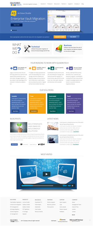 Diseño Wordpress por pb para este proyecto | Diseño: #3887399