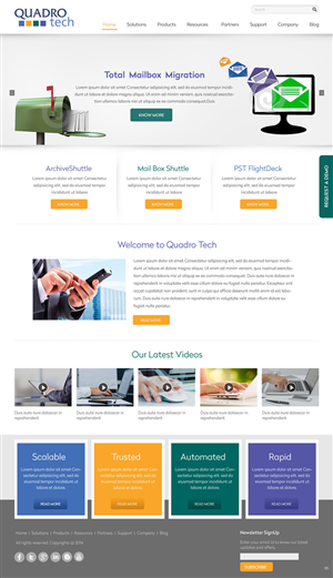 Diseño Wordpress por pb para este proyecto | Diseño: #3893850