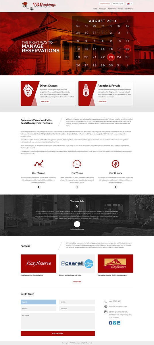 Web-Design von Mayank Patel für Trading Estate Service S.r.l. | Design #3895496