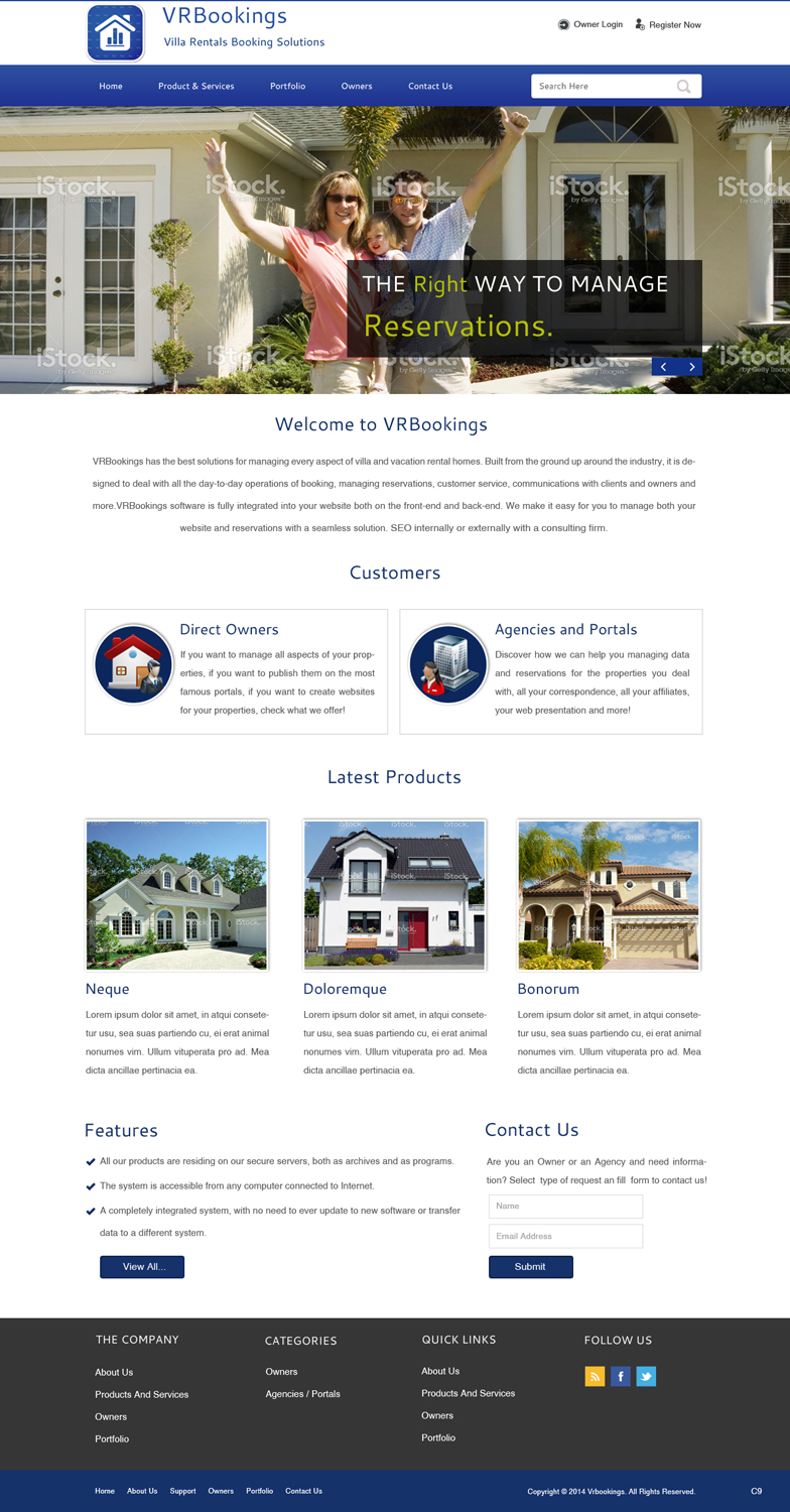 Web Design by pb for Trading Estate Service S.r.l. | Design #3896305