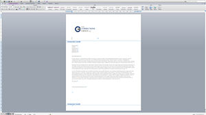Letterhead Design by Kaalvoet for The Corrections Group | Design #3882536