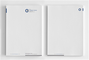 Letterhead Design by logodentity for The Corrections Group | Design: #3887899