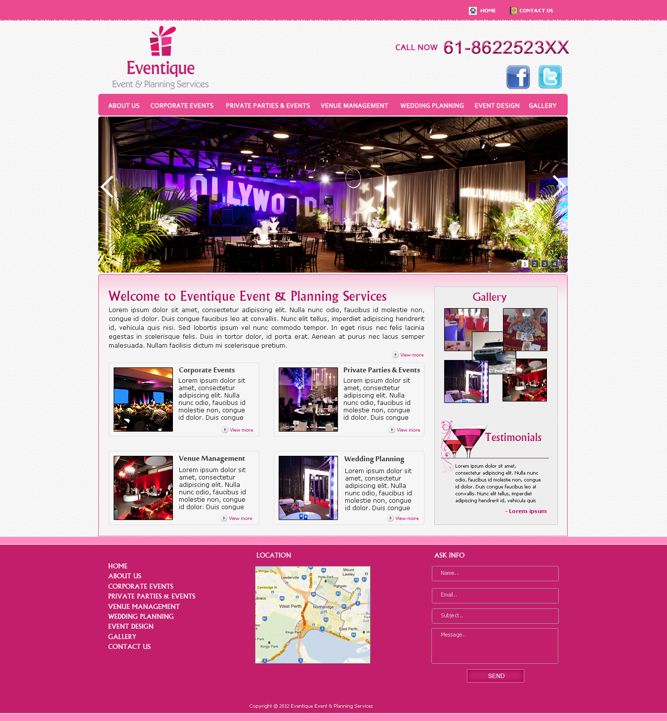 Web Design by Tanvir for this project | Design #1040481