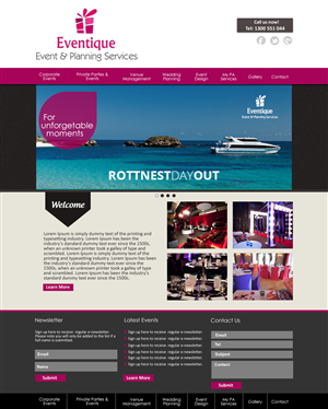 Web Design by VangelTzo for this project | Design: #1039916