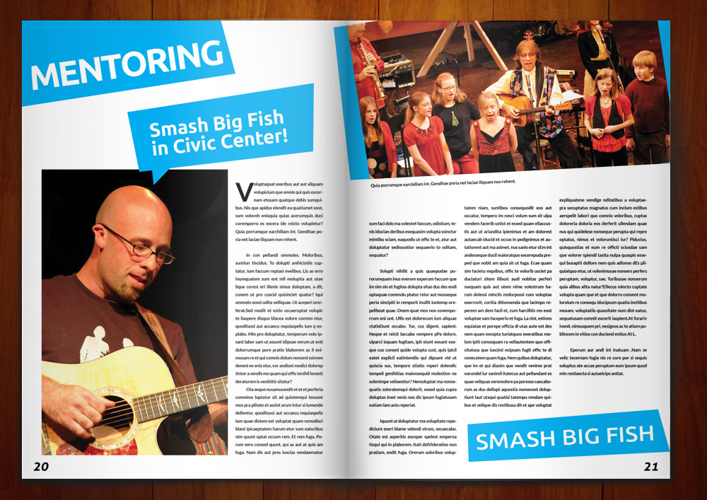 Magazine Design by SergioArcibar for this project | Design #1160102