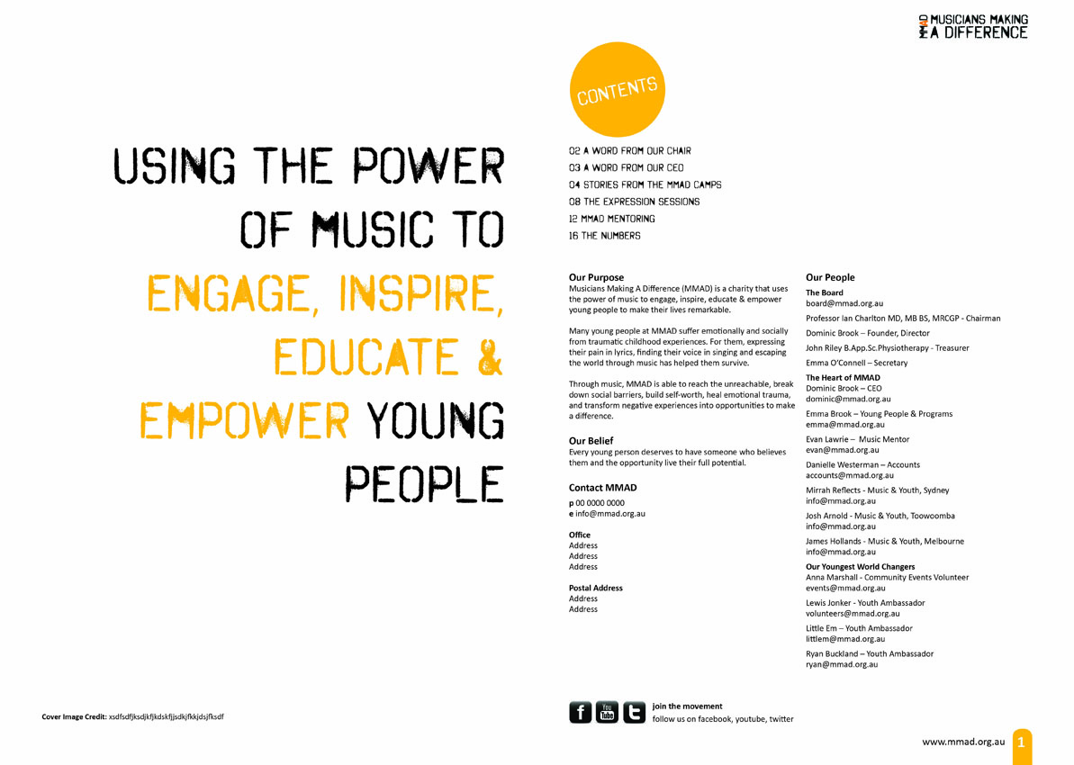 Magazine Design by Project A+ for this project | Design #1091443