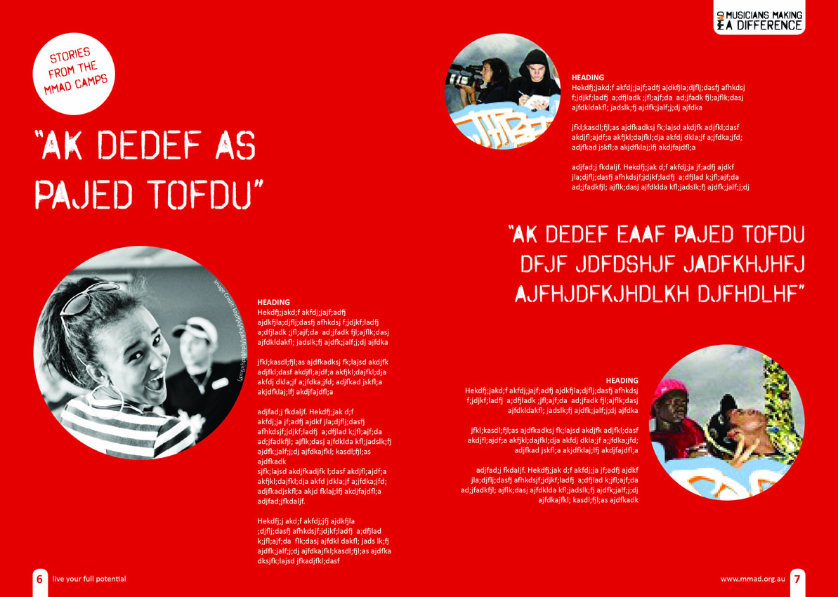 Magazine Design by Project A+ for this project | Design #1091452