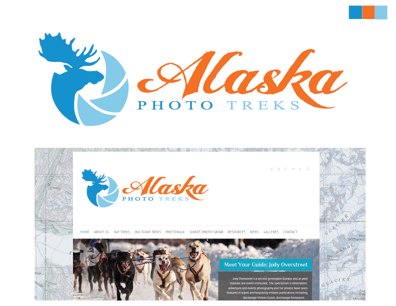 Logo Design by Breanne Owen for Alaska Photo Treks | Design #3899314