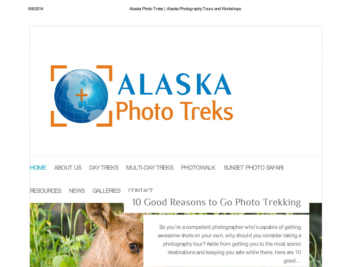Logo-Design von Blueberry für Alaska Photo Treks | Design #3888252