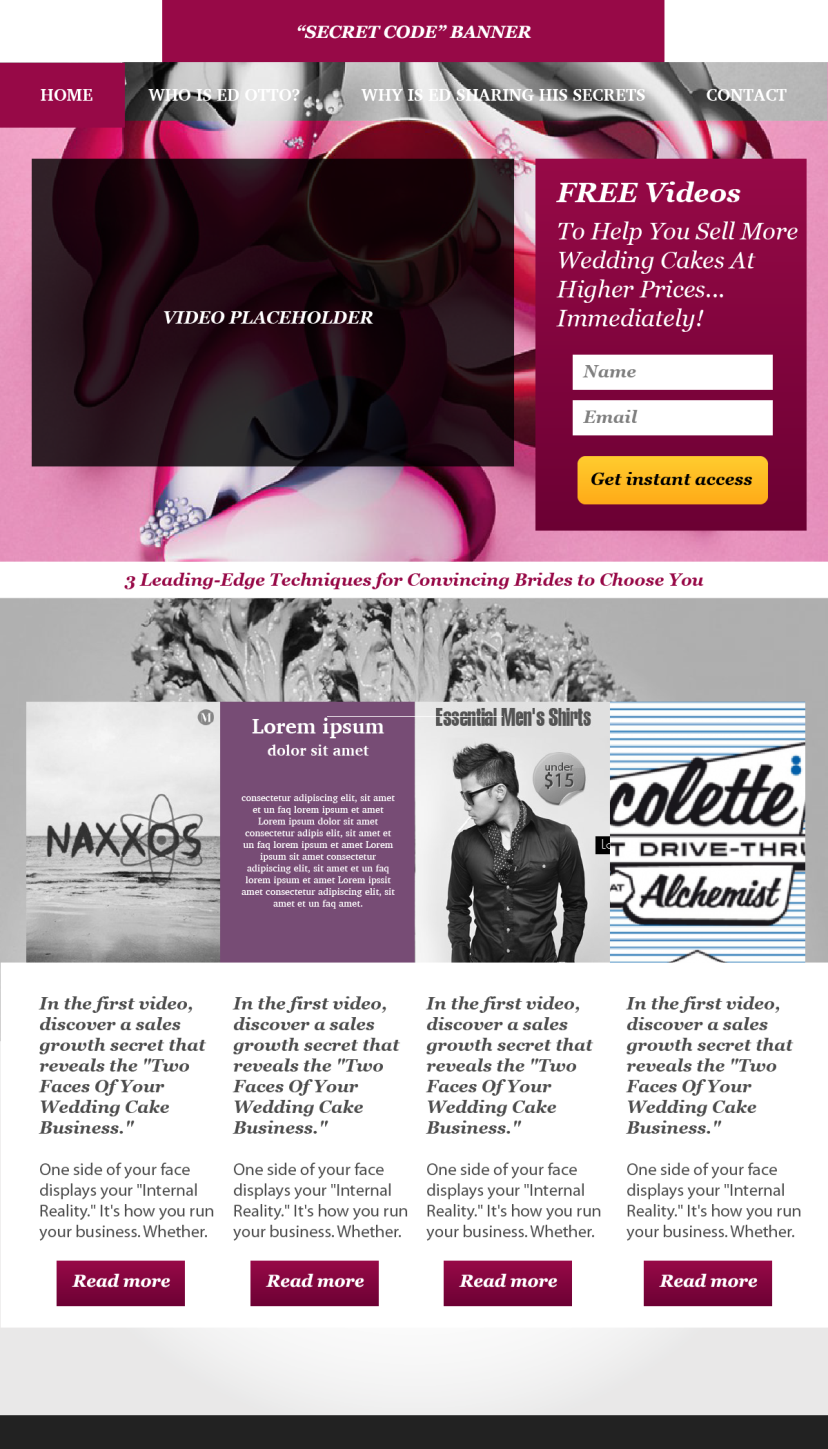 Diseño Web por wolf para IGR Communications | Diseño #3920848