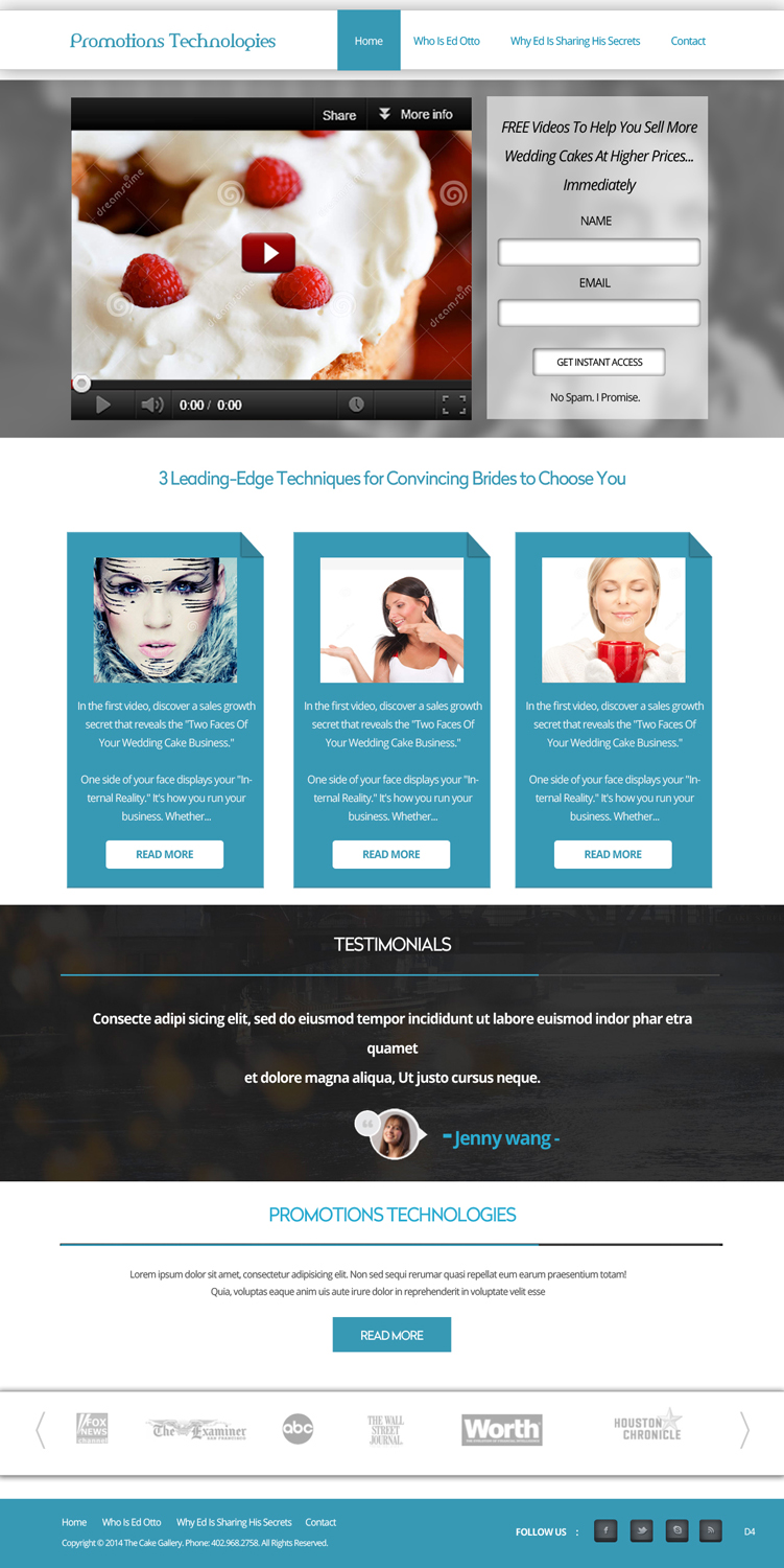 Web Design by pb for IGR Communications | Design #3887467