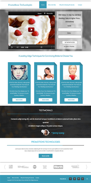 Web Design by pb for IGR Communications | Design: #3887467