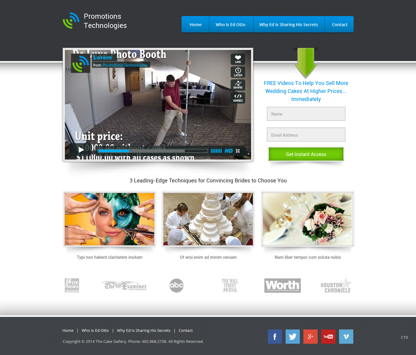 Web Design by pb for IGR Communications | Design #3893606