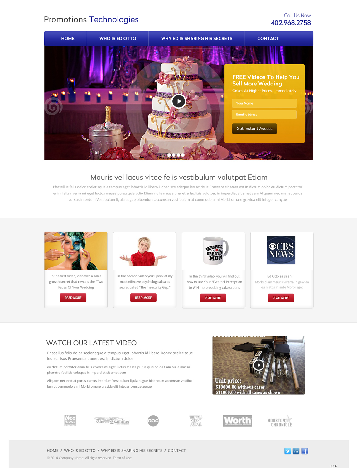 Web Design by pb for IGR Communications | Design #3893801