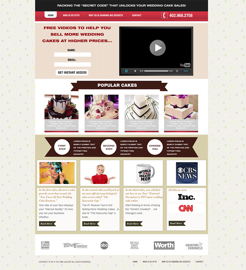 Web Design by Bright Star for IGR Communications | Design #3890027