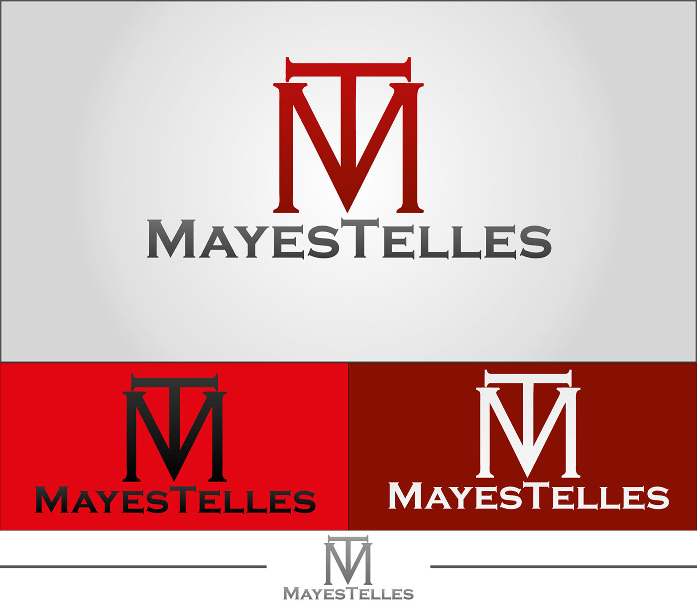 Logo Design by  AndrewGraphics for MayesTelles PLLC | Design #3878837