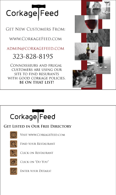 Diseño de Postal por TedAtkinson para CorkageFeed | Diseño #3894283