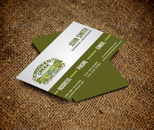 Business Card Design by AwsomeD for Crooked Creek Hops Farm | Design: #3894446