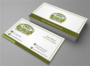 Business Card Design by AwsomeD for Crooked Creek Hops Farm | Design: #3894447