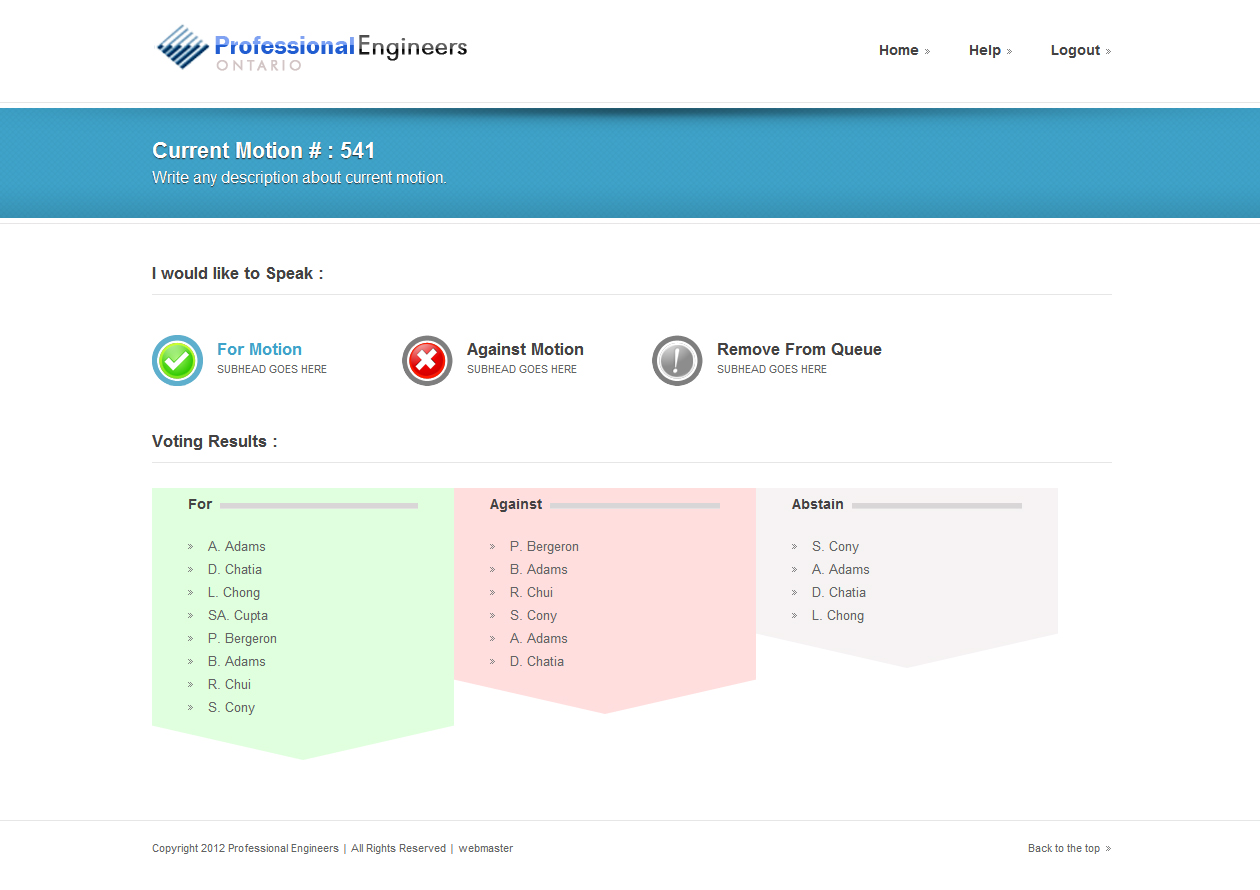 Web Design by Saleems for this project | Design #1059826