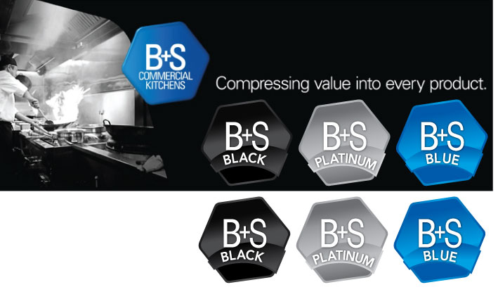 Diseño de Logo por Pixelgarden Design para B&S Commercial Kitchens | Diseño #4044990