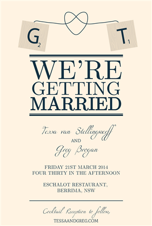 Invitation Design by BethandDesigns for getprinted | Design #3889821