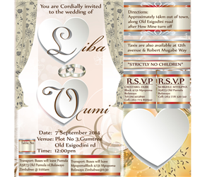 Invitation Design by Vusomuzi