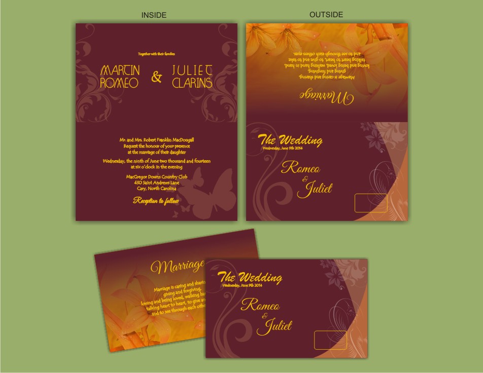 Invitation Design by foxwolf for getprinted | Design #3899212