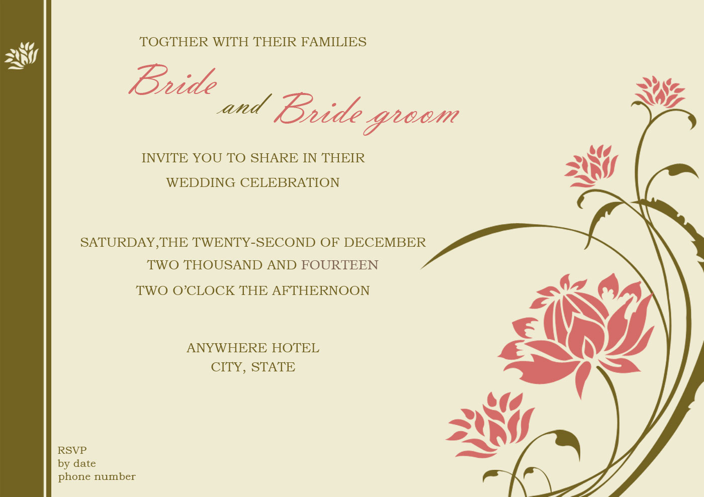 Invitation Design by Parul for getprinted | Design #3927325
