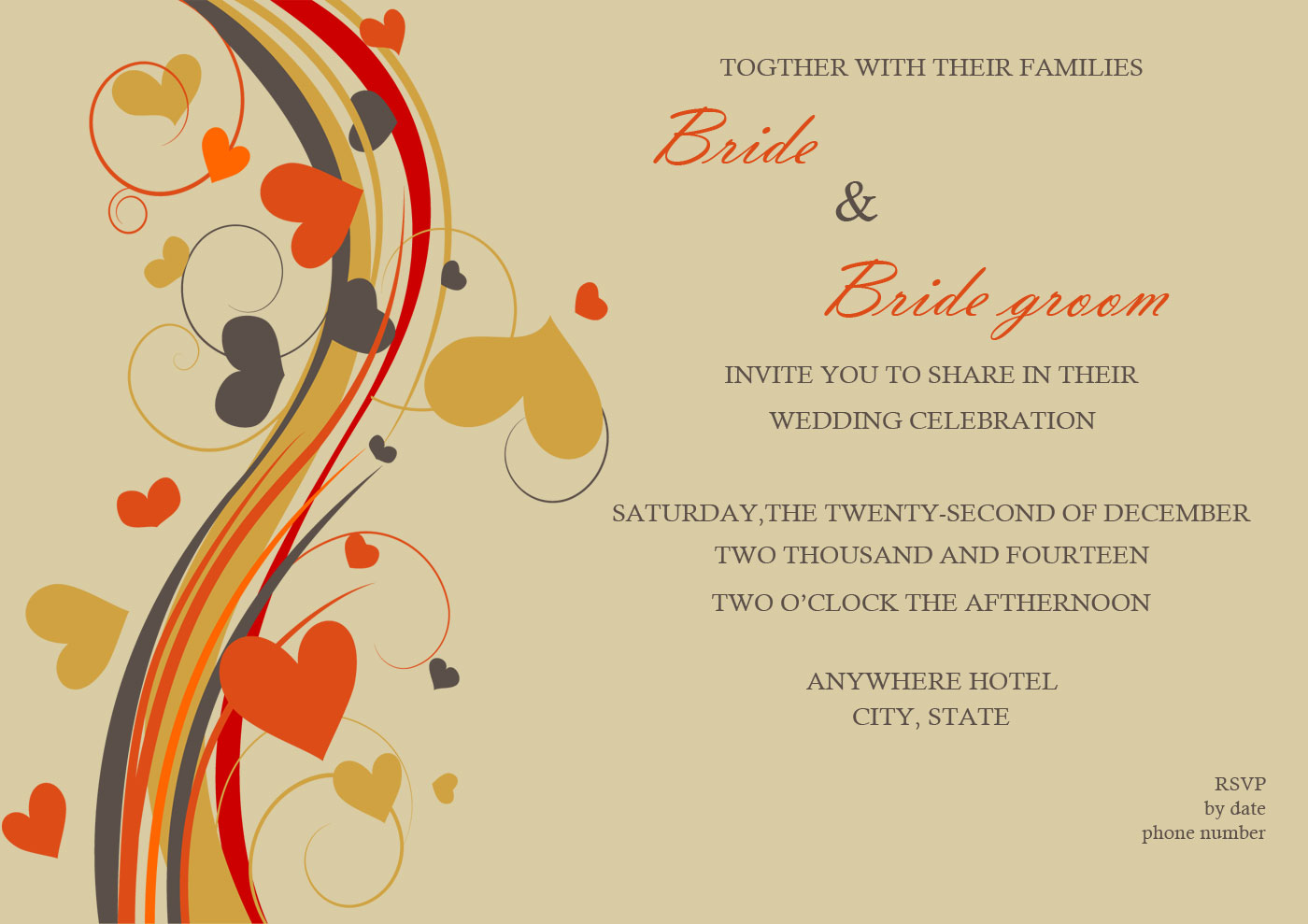 Invitation Design by Parul for getprinted | Design #3933115