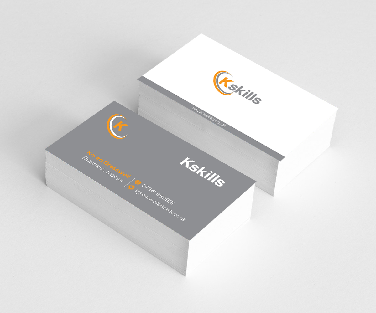 Business Card Design by Aaaron for Kskills | Design #3897454