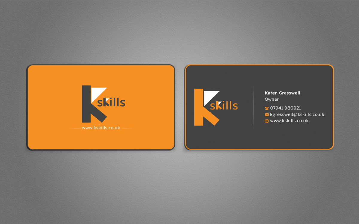 Business Card Design by shaikhdesign for Kskills | Design #3895203